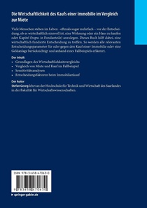 Die Wirtschaftlichkeit des Kaufs einer Immobilie im Vergleich zur Miete achterzijde