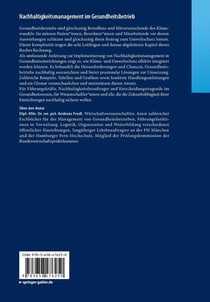 Nachhaltigkeitsmanagement im Gesundheitsbetrieb achterzijde