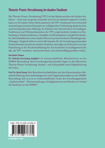 Theorie-Praxis-Verzahnung im dualen Studium achterzijde