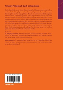 Attraktive Pflegeberufe durch Tarifautonomie achterzijde