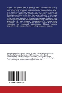 Global compliance to Pharmaceutical Good Manufacturing Practice achterzijde