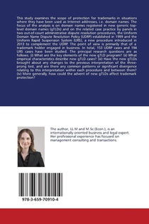 New generic top-level domain names and trademark protection achterzijde