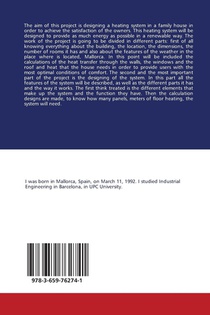 Design of an efficient and renewable heating system of a family house achterzijde
