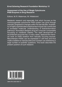 Assessment of the Use of Single Cytochrome P450 Enzymes in Drug Research achterzijde