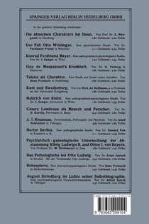 UEber Den Casarenwahnsinn achterzijde