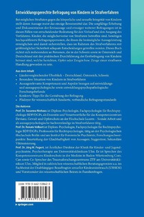 Entwicklungsgerechte Befragung von Kindern in Strafverfahren achterzijde