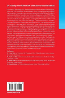 Eye-Tracking in der Mathematik- und Naturwissenschaftsdidaktik achterzijde