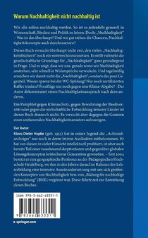 Warum Nachhaltigkeit nicht nachhaltig ist achterzijde
