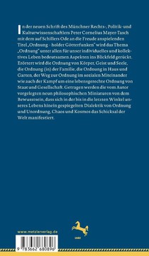 Ordnung – holder Gotterfunken… achterzijde