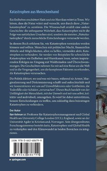 Katastrophen aus Menschenhand achterzijde