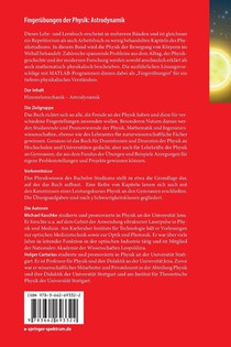 Fingerübungen der Physik: Himmelsmechanik - Astrodynamik achterzijde