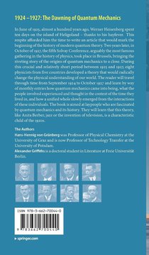 1924–1927: The Dawning of Quantum Mechanics achterzijde