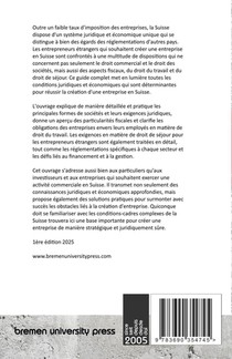 Création d'entreprise en Suisse par des ressortissants étrangers achterzijde