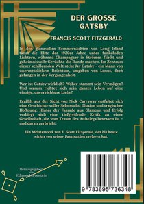 Der große Gatsby achterzijde