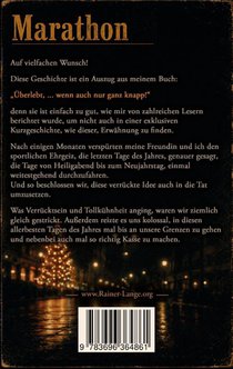 Marathon achterzijde