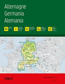 Germany Road Atlas 2026/27 achterzijde
