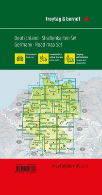 Germany Road Map Set 2026/27 achterkant