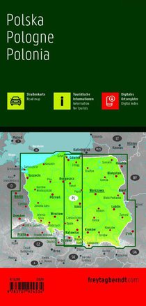 Poland Road Map achterzijde