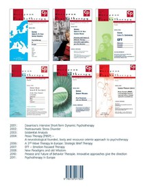 European Psychotherapy 2012/2013 achterzijde
