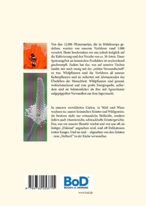 Kostbares Unkraut achterzijde