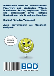 Tennis Witze Knallbonbons - Humor & Spass achterzijde