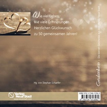 Glückwunsch zur Goldenen Hochzeit achterzijde