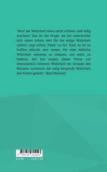 Glaubhaft ist nur Liebe achterzijde