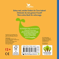 Kleine bunte Buggy-Welt - Kleine Tiere, Große Tiere & Froschgrün & Fuchsrot achterzijde