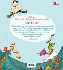 Ein Dinosaurier in meiner Badewanne achterzijde