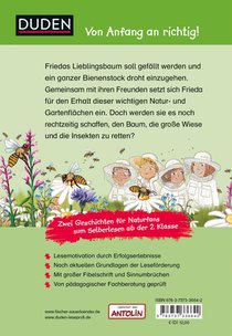 Duden Leseprofi - Die Gartenretter, 2. Klasse (Doppelband) achterzijde