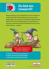 Leseprofis - Mit Bildern lesen lernen: Der geheimnisvolle Zauberhut, Erstes Lesen achterzijde