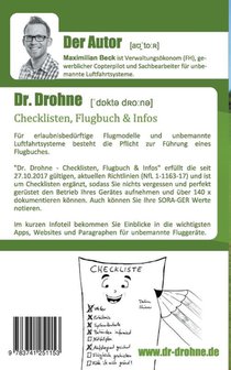Dr. Drohne - Checklisten, Flugbuch & Infos achterzijde