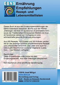 Ernahrung bei Phenylketonurie (PKU) achterzijde