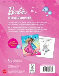 Mein Wassermalspaß - Barbie achterzijde