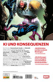Die spektakulären Spider-Men achterzijde