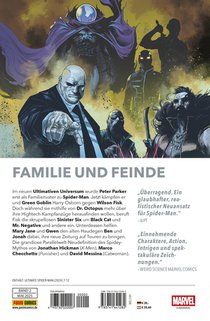 Ultimate Spider-Man achterzijde