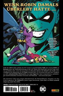 Batman: Ein Todesfall in der Familie - Robin lebt! achterzijde