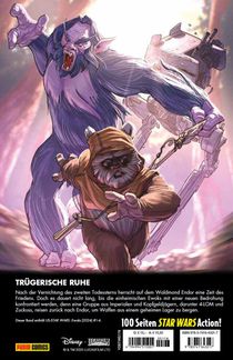 Star Wars Comics: Ewoks achterzijde