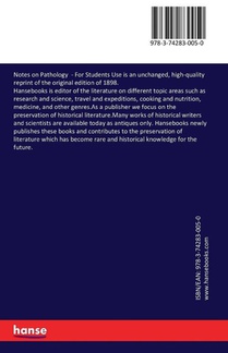 Notes on Pathology achterzijde
