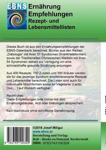 Ernahrung - TCM - Leber - Feuer achterzijde