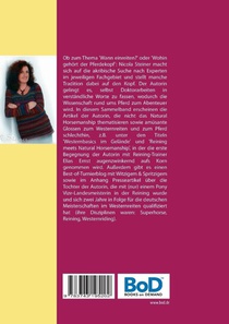 Westernreiten zwischen Witz & Wissenschaft achterzijde