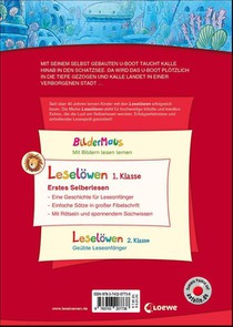Leselöwen 1. Klasse - Die verborgene Unterwasser-Stadt (Großbuchstabenausgabe) achterzijde