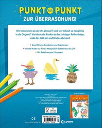 Punkt-zu-Punkt-Ausmalbuch (blau) achterzijde
