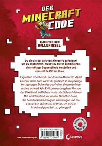 Der Minecraft Code (Band 2) - Gefahr auf der Pixelinsel achterzijde