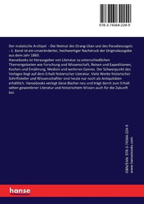 Der malaiische Archipel achterzijde