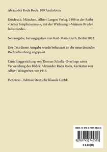 100 Anekdoten achterzijde