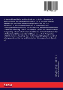 D. Marcus Elieser Blochs, ausubenden Arztes zu Berlin achterzijde