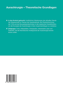 Einfuhrung in die Aurachirurgie achterzijde