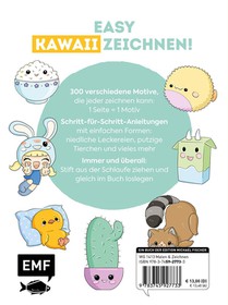 300 Motive zeichnen - Kawaii achterzijde