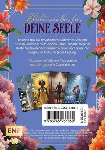Tarot-Kartenset: Blütentarot | Verbinde die archetypische Energie der Tarot-Karten mit jahrhundertealtem Blumenwissen achterzijde